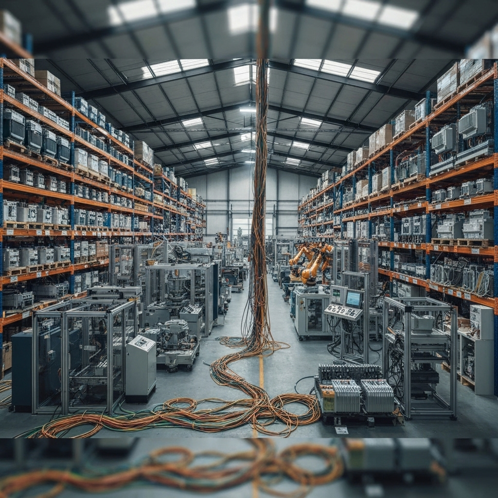 Almacén de componentes eléctricos